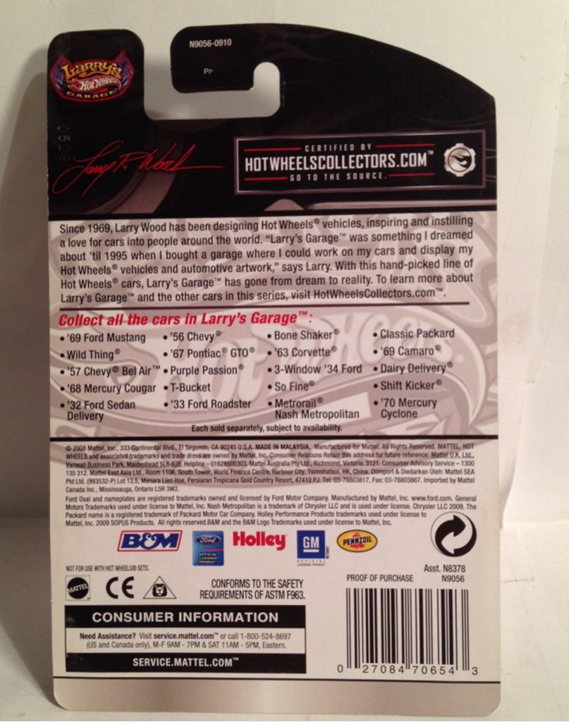 2009 Larry’s Garage  - Garage Series toy car collectible - Main Image 2