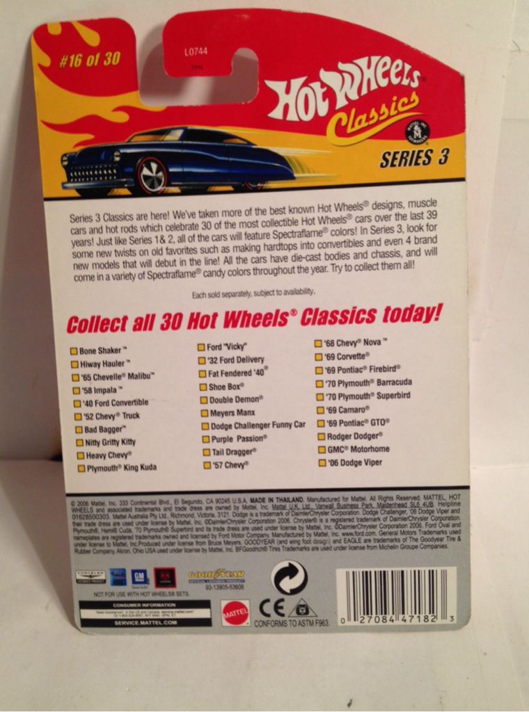 2007 Classics - Series 3 toy car collectible - Main Image 2