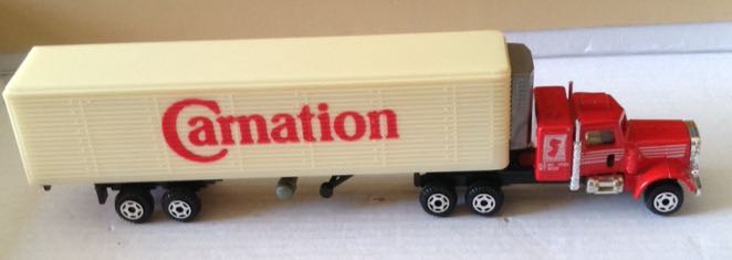 California Hauler Truck Carnation Rojo - Hong Kong toy car collectible - Main Image 2