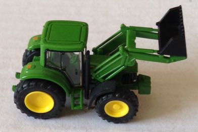 Trascabo John Deere Verde - John Deere toy car collectible - Main Image 2