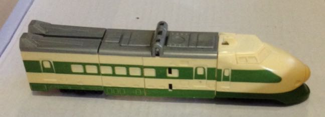 Tren Transformers Blanco Y Verde - Takara toy car collectible - Main Image 2