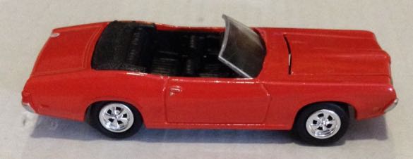Charger Convertible Naranja  - Johnny Lightning toy car collectible - Main Image 2