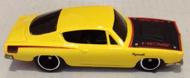Hemi Cuda Plymouth Amarillo - Hot Wheels toy car collectible - Main Image 2