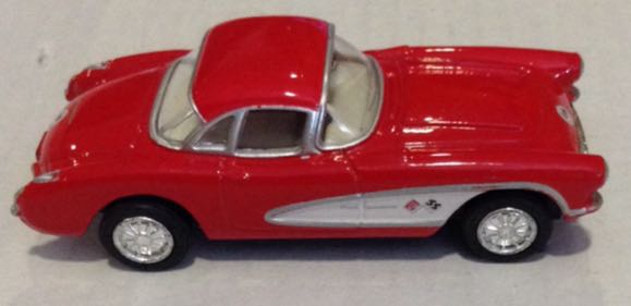 Chevrolet Corvette Rojo - Kinsmars toy car collectible - Main Image 2