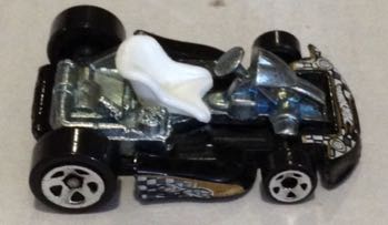 Go Kart Negro - Hot Wheels toy car collectible - Main Image 2