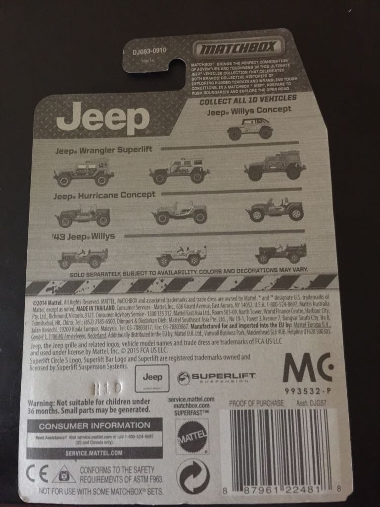 ’43 JEEP WILLYS - Jeep Collection Series toy car collectible - Main Image 2