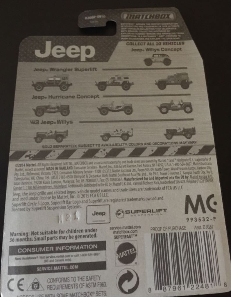 ’43 JEEP WILLYS - Jeep Collection Series toy car collectible - Main Image 2