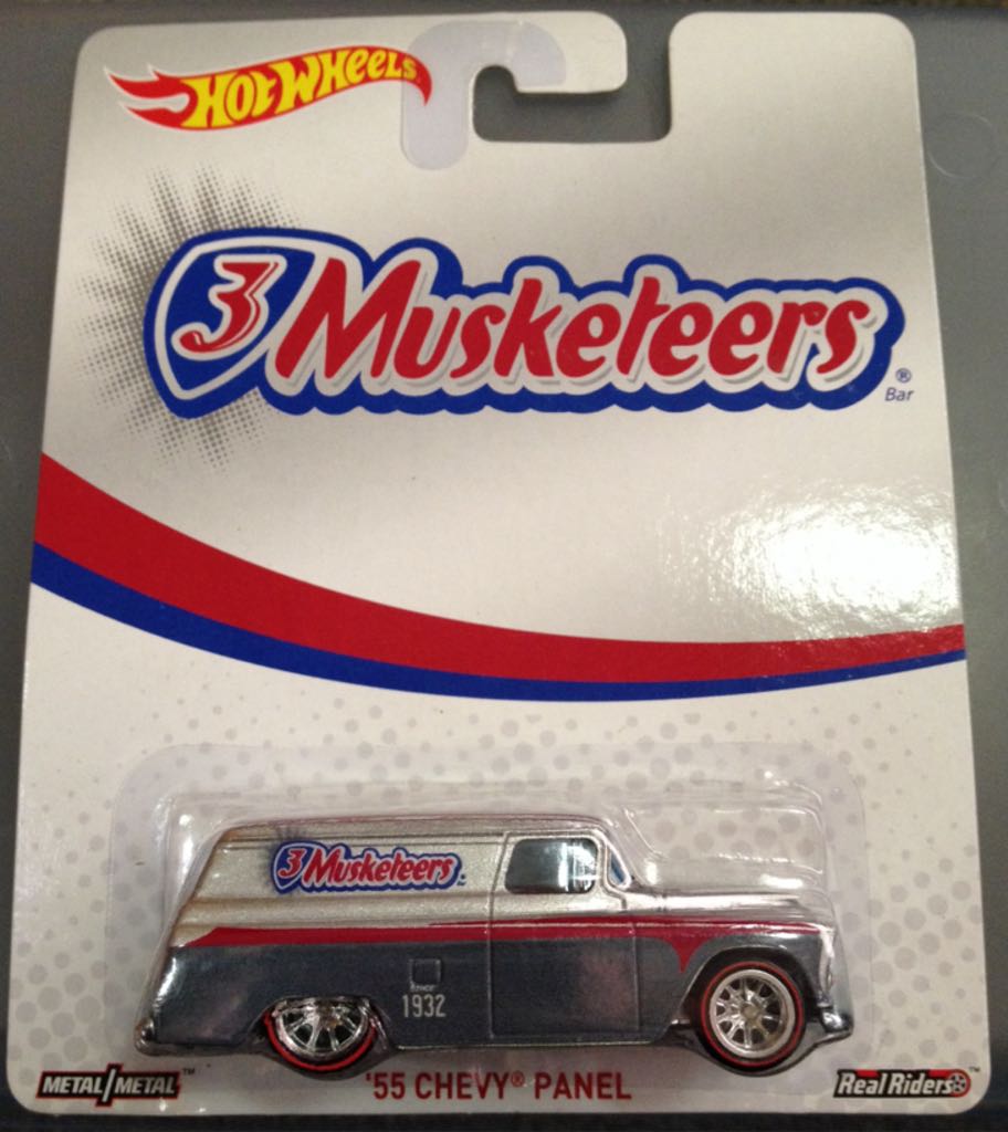 1955 Chevy Panel - 3 Musketeers toy car collectible - Main Image 1
