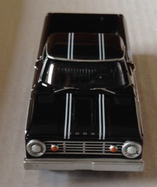 Camioneta Dodge D-100 Negro 1965 - Greenlight toy car collectible - Main Image 1