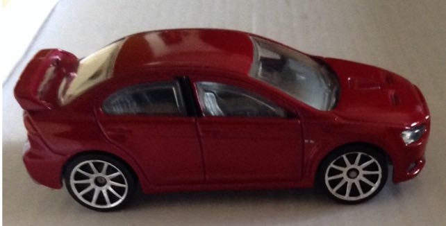 Lancer Evolucion Mitsubishi Rojo - Hot Wheels toy car collectible - Main Image 2