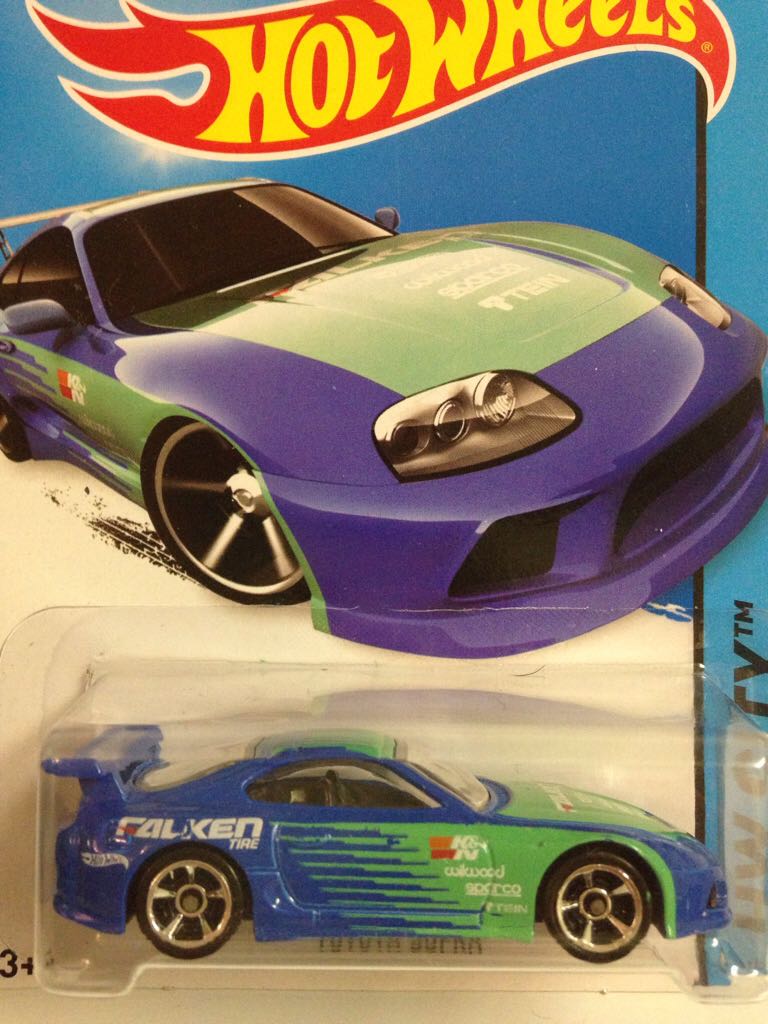 Toyota Supra - 2014 Hw City toy car collectible - Main Image 1