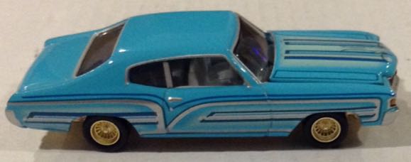 1972 Chevy Chevelle Azul Cielo - Johnny Lightning toy car collectible - Main Image 2