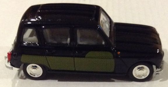 Renault 4L Negro - Norev toy car collectible - Main Image 2