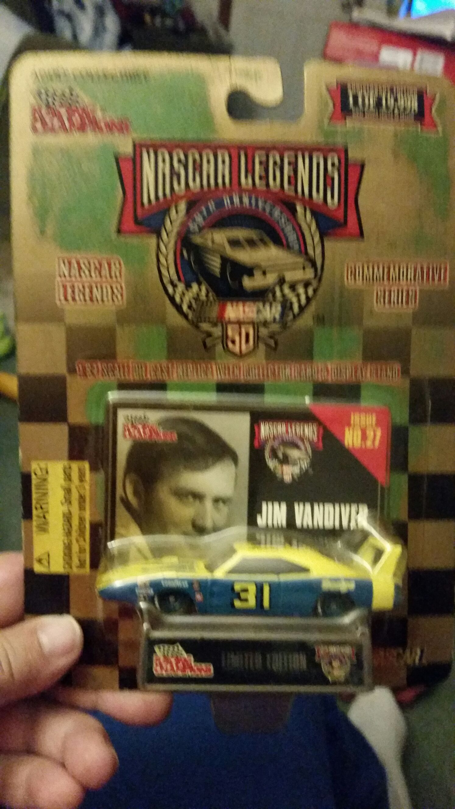 Jim Vandiver- Dodge Charger Daytona - Racing Champions - Racing Champions Nascar toy car collectible - Main Image 1