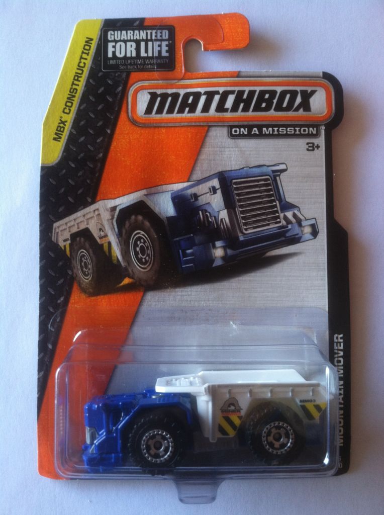 Matchbox Mountain Mover - MBX Construction toy car collectible - Main Image 1