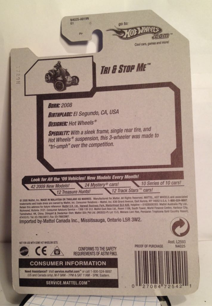 Try & Stop Me - 2009 New Models toy car collectible - Main Image 2