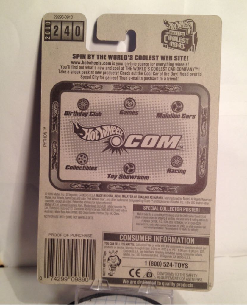 2000 Mainline  - Mainline toy car collectible - Main Image 2