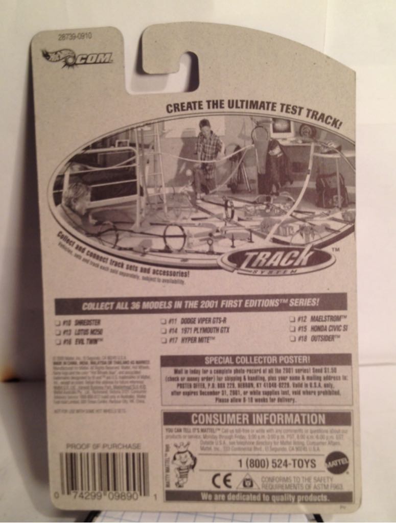 Outsider - First Editions toy car collectible - Main Image 2