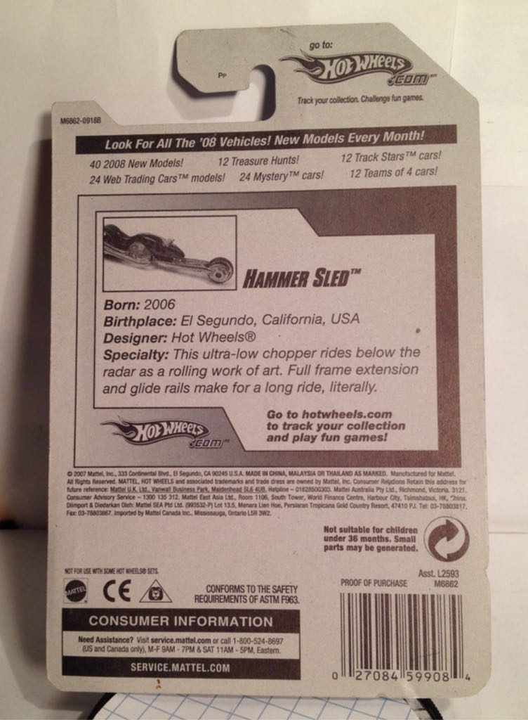 2008 Team Custom Bikes - Team Custom Bikes toy car collectible - Main Image 2