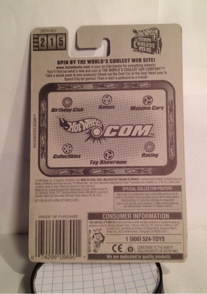 2000 Mainline - Mainline toy car collectible - Main Image 2