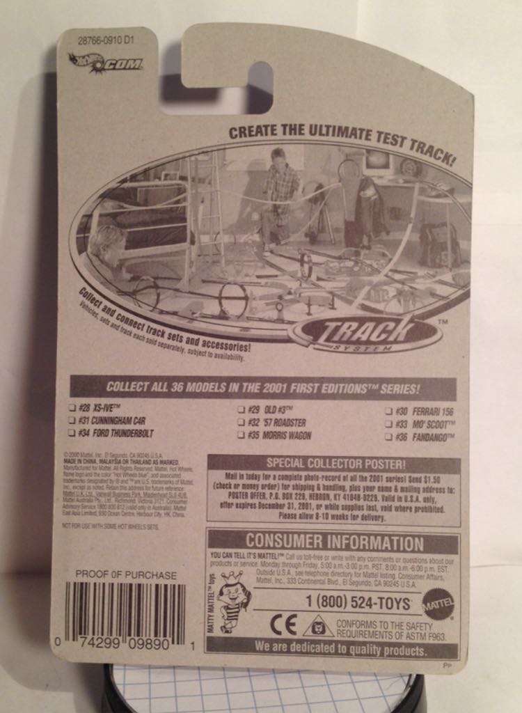 Mo’ Scoot - 2001 First Editions toy car collectible - Main Image 2