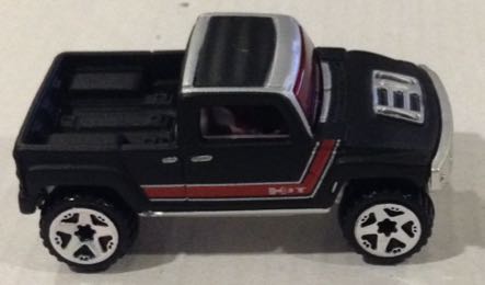 Hummer H3T Negra - Hot Wheels toy car collectible - Main Image 2