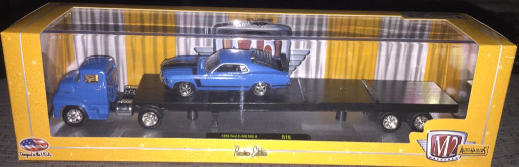 1956 Ford C-500 & 1970 Ford Mustang Boss 302 - M2 toy car collectible - Main Image 1