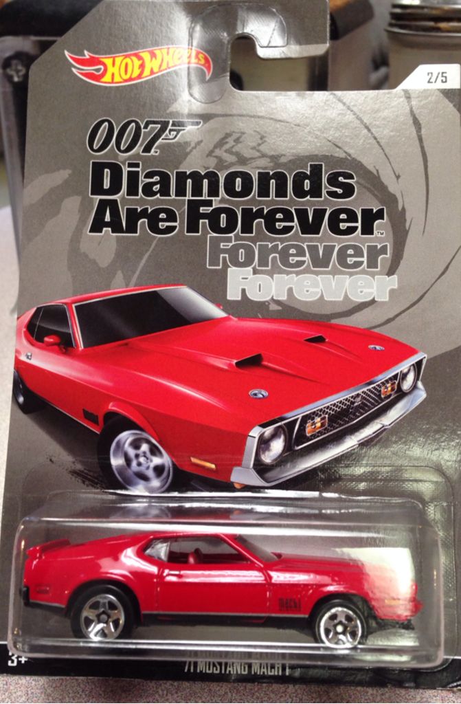 71 Mustang Mach 1 - James Bond ’Diamonds Are Forever’ toy car collectible - Main Image 1