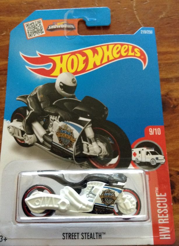 Street Stealth - HW Rescue toy car collectible - Main Image 1