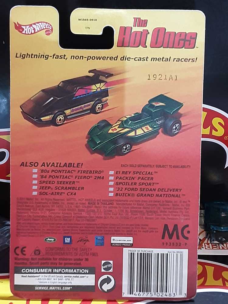 32 Ford Sedan Delivery - The Hot Ones toy car collectible - Main Image 2