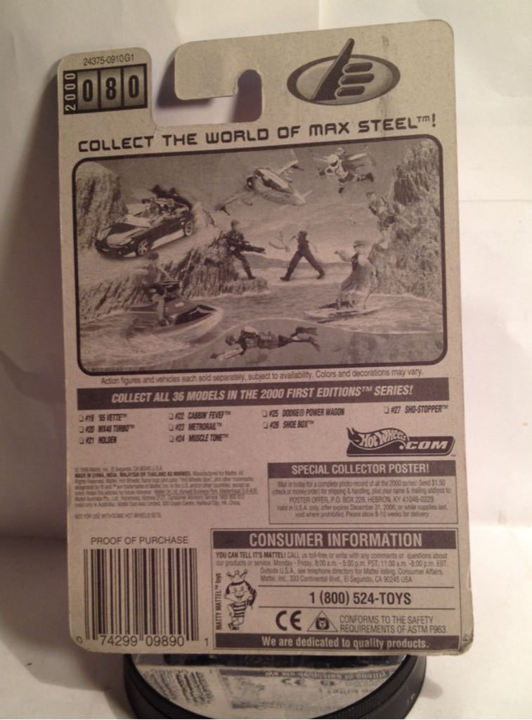 MX48 TURBO - 2000 First Editions toy car collectible - Main Image 2