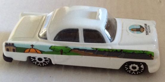 Taxi Chevrolet Tzintzuntzan  Michoacan  - Gashaball toy car collectible - Main Image 2