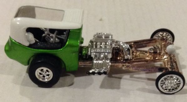 Dracster Monstruoso Con Calavera al Frente - Johnny Lightning toy car collectible - Main Image 2