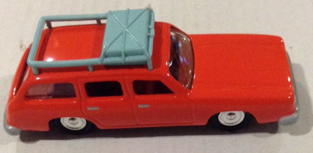 Camioneta De Marsh Simpson Naranja - Johnny Lightning toy car collectible - Main Image 2