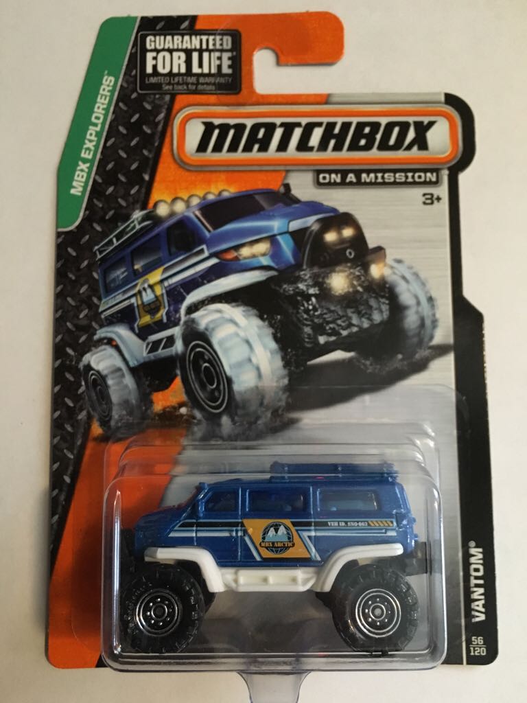 Matchbox Vantom - MBX Explorers toy car collectible - Main Image 1