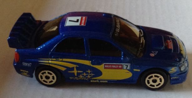 Subaru Impreza WRC Azul Carro De Carreras - Majorette toy car collectible - Main Image 2