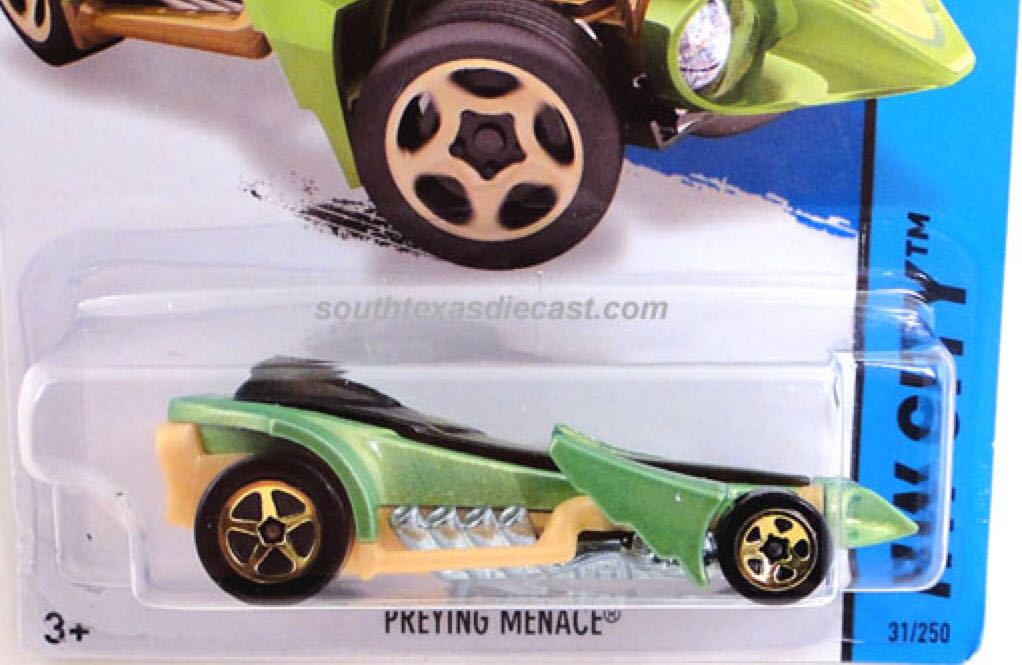 Preying Menace - HW City - Street Beasts toy car collectible - Main Image 1