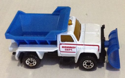 Highway Maintenance Truck - Machtbox toy car collectible - Main Image 2