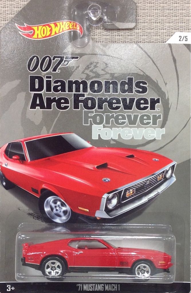 ’71 Mustang Mach 1 - Diamonds Are Forever toy car collectible - Main Image 1