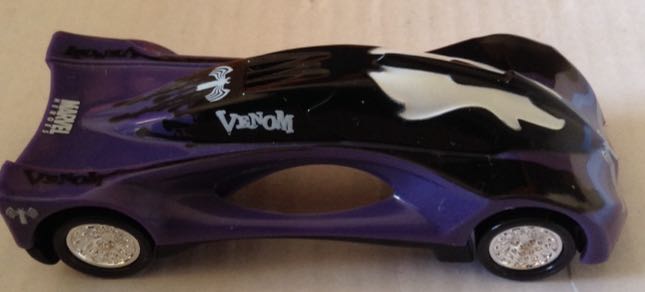 Carro Hombre Araña Venom Morado - Majorette toy car collectible - Main Image 2