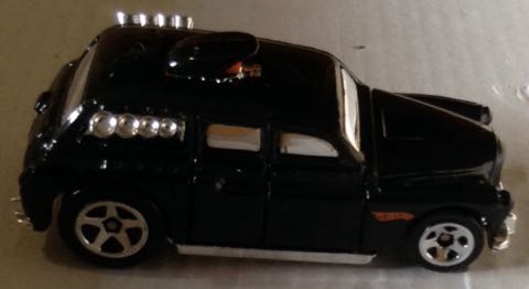 Cockney Cab II Negro - Hot Wheels toy car collectible - Main Image 2
