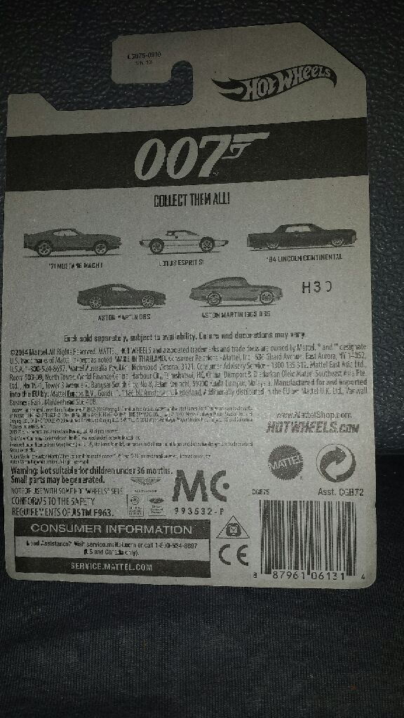 007 3/5 - James Bond toy car collectible - Main Image 2