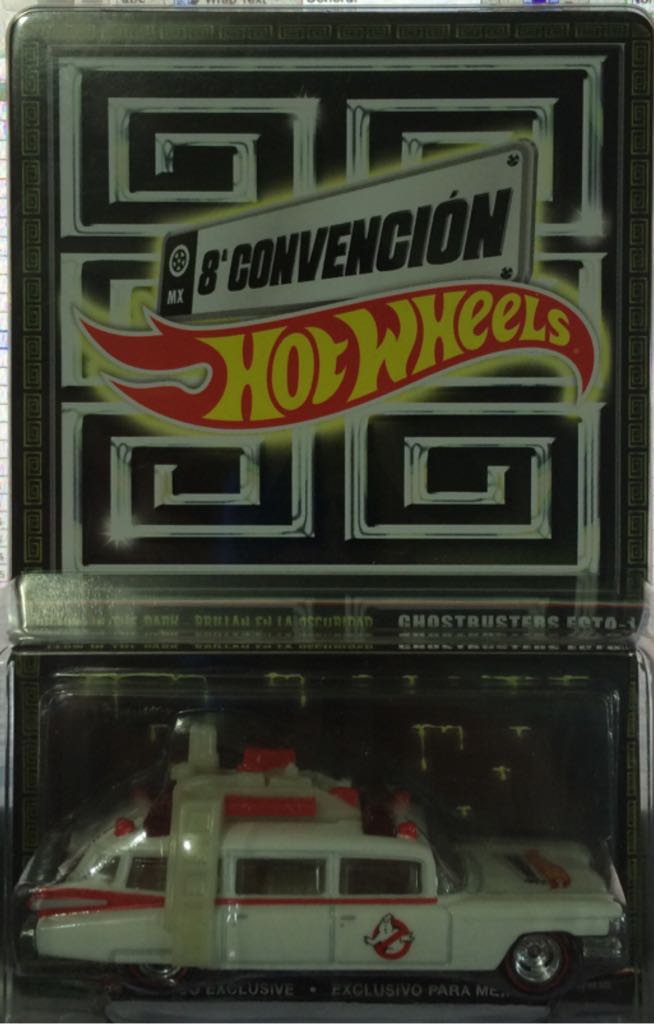 Ghostbusters ECTO-1 - 8vo. Salon Hot Wheels Mexico 2015 toy car collectible - Main Image 2