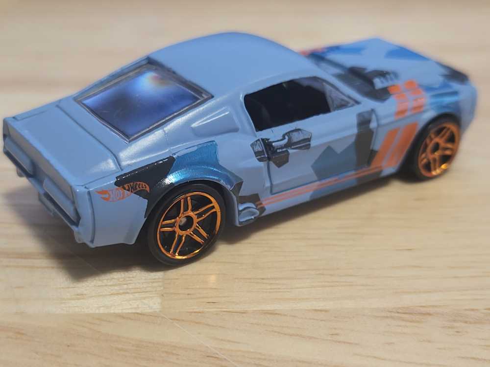 2/6 ‘67 Shelby GT-500 - Series 2015 - Camouflage toy car collectible - Main Image 2