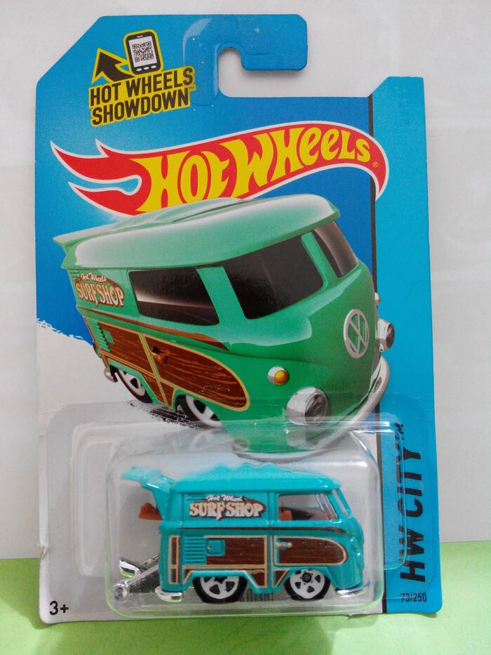 Volkswagen Kool Kombi - HW City - Surf Patrol toy car collectible - Main Image 1