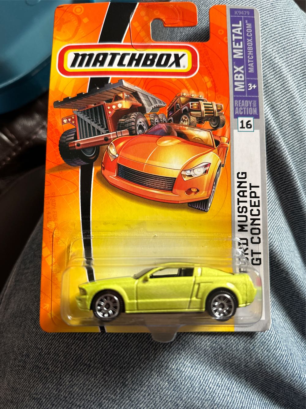 matchbox ford mustang gt concept  toy car collectible - Main Image 2