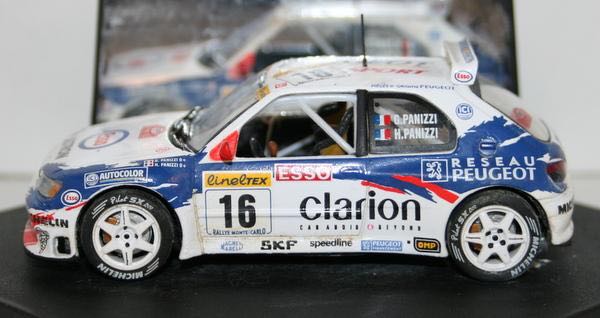 Peugeot 306 Maxi G.Panizzi - H.Panizzi Rallye Monte-Carlo 1998 1:43 - Rallye Monte-Carlo toy car collectible - Main Image 2