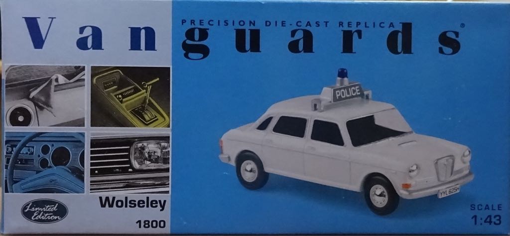 WOLSELEY 1800 POLICE - AD017 toy car collectible - Main Image 2