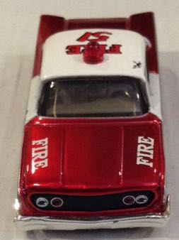 Ford Starliner 1960 Fire Chief Rojo - Maisto toy car collectible - Main Image 1