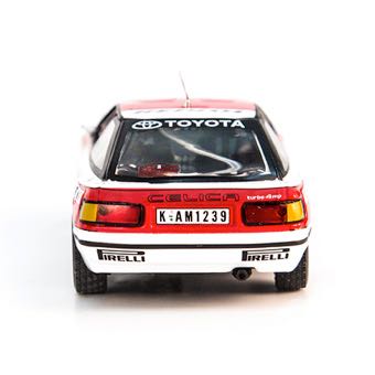 Toyota Celica GT4 / C.Sainz - L.Moya / Rallye Monte-Carlo 1991 / 1:43 - Rallye Monte-Carlo toy car collectible - Main Image 2
